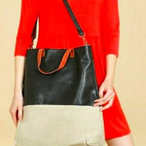Color block tote new in package ! Make Offer!